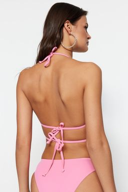 TRENDYOLMILLA Pembe Ucgen Aksesuarl? Bikini Ustu TBESS23BU00063  фото 7