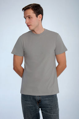 Арт. 61112/6 Футболка мужская 48-58 (6 шт) Цвет:серый - Идеал фото 2