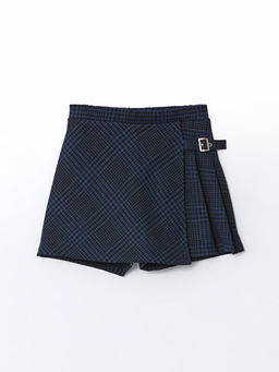 Beli Lastikli Ekose K?z ?ocuk ?ort Etek - Waikiki фото 4