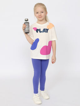 CRB wear/CSKG 63761-21-395 Футболка для девочки,экрю/Ex.Cherubino фото 6