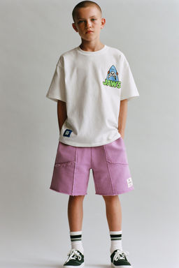 STRAIGHT-FIT SURF WASH BERMUDA SHORTS - Zara фото 6