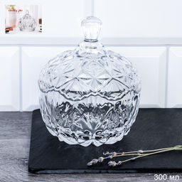 Сахарница 280 мл боченок резная / A-552 /уп 48/ - Галеонтрейд фото 7