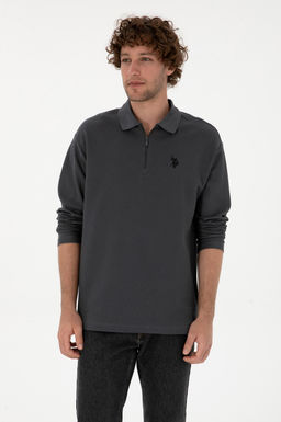 Erkek Antrasit Sweatshirt Sepette S_rpriz _ndirim - U.s. polo assn фото 3