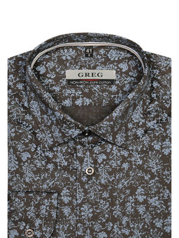 Сорочка мужская длинный рукав GREG 533/231/2034/Z/1p