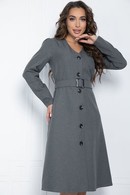 Платье Мирина (серое) П11324 - Lt collection фото 5