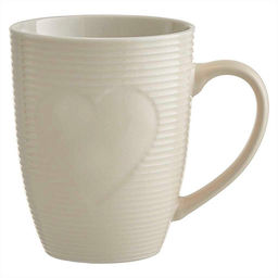 Кружка 360 мл Rosario Ф11-037L молочный (min 12)