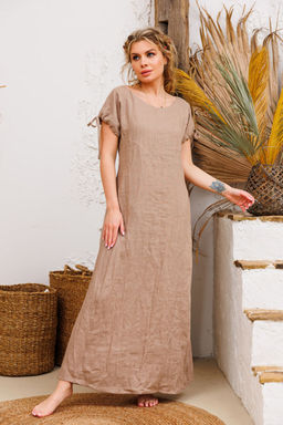 Платье AMORI 9725 льняной  фото 5