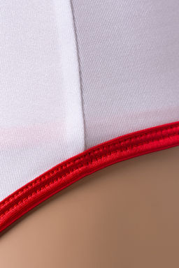 Костюм медсестры Candy Girl Leann (топ, стринги, чулки), бело-красный, OS  фото 8