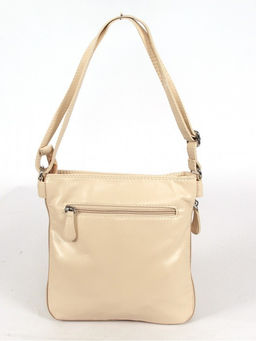 Сумка женская искусственная кожа Guecca-RY 7016, 1отд+карм/пер, плечевой ремень, светло-бежевый SALE 261718 - Adelia фото 7