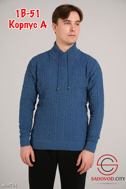 свитер мужской с горлом - Bruno фото 7