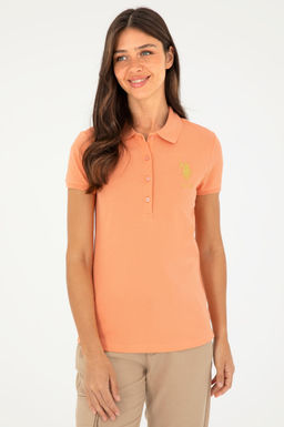 Женская базовая футболка Salmon - U.s. polo assn фото 3