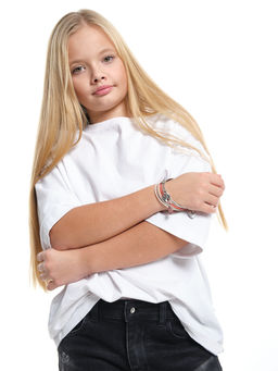 Браслет (кольца) PR3346 серебро - Mini maxi фото 3