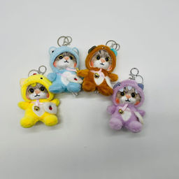 Мягкая игрушка брелок Котик с сумкой - Storyland фото 2