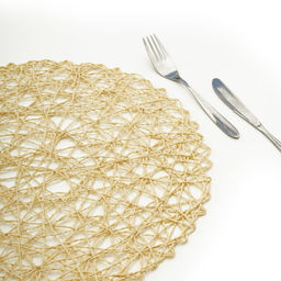 Цена за 12 шт. Салфетка сервировочная на стол Доляна Одуванчик, 3838 см, цвет бежевый  фото 6