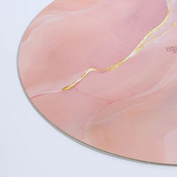 Цена за 5 шт. Подложка под торт усиленная, кондитерская упаковка, «Мрамор», 26 см, 2.5 мм