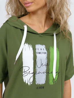 940 Туника Хаки - Svetekst фото 5