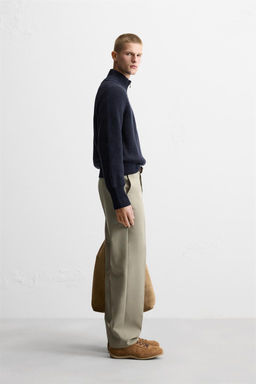 MOCK NECK SWEATER WITH ZIP - LIMITED EDITION - Zara фото 4