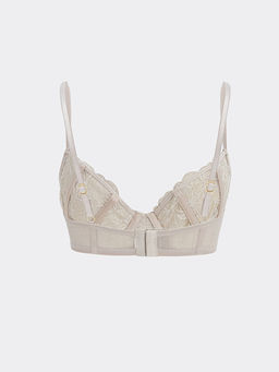 Balenli Dolgusuz Dantelli Fantezi Straplez S?tyen