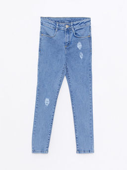 Basic K?z ?ocuk Jean Pantolon