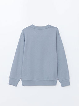 Bisiklet Yaka Erkek ?ocuk Sweatshirt