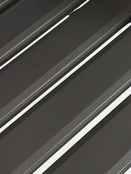 Набор садовой мебели «Евпатория»: 2 кресла, стол, трёхместный диван, серый