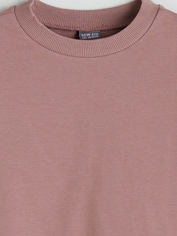 Bisiklet Yaka K?z ?ocuk Sweatshirt ve Tayt