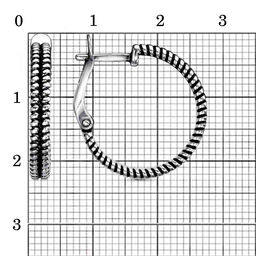 СЕРЬГИ 33014062 - Красная пресня фото 3