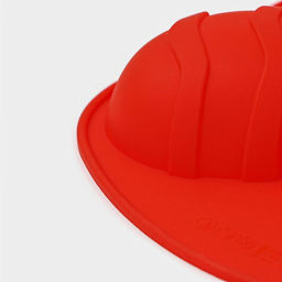 Форма для выпечки Доляна Пасха. Пасхальные яйца, силикон, 32.5?19.5 см, 6 ячеек (9.7?6.8 см), красная  фото 5