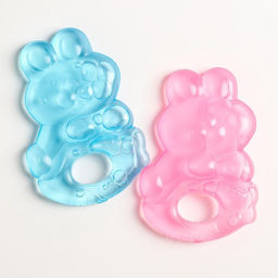 Прорезыватель охлаждающий для зубов с водой Крошка Я «Зайка», МИКС