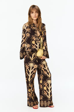 Camisa popover con estampado floral - H&m фото 2