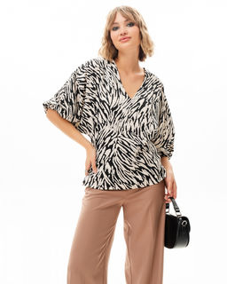 Блузка Японский шёлк с цельнокроеным рукавом - Elena sorti фото 8