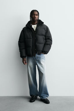 RUBBERISED PUFFER JACKET