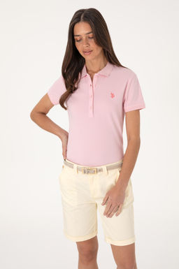 Kad_n A__k Pembe Basic Ti__rt Sepette S_rpriz _ndirim - U.s. polo assn фото 3