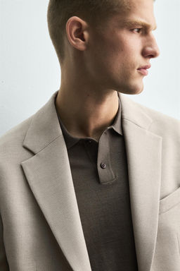 SLIM FIT SUIT BLAZER - Zara фото 4