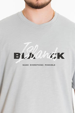 Футболка М125063Па серый - Елена фото 2