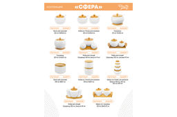 Банка д/хранения и запекания 250 мл 9,3*9,3*7 см "Сфера" + дер. крышка-подставка с сил. упл.