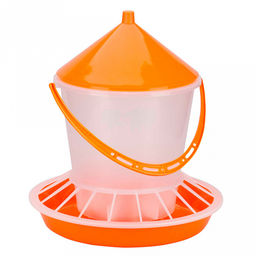 Кормушка-поилка для домашней птицы пластмассовая "Alta" 12л, д39см, h49,5см (Россия)