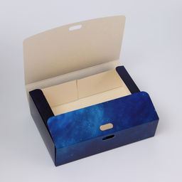 Цена за 3 шт. Коробка подарочная новогодняя складная, упаковка, Космическое воспоминания, 16?12?5 см