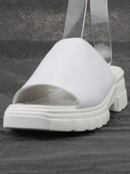 08-PEXL131-1 WHITE Босоножки женские (натуральная кожа)