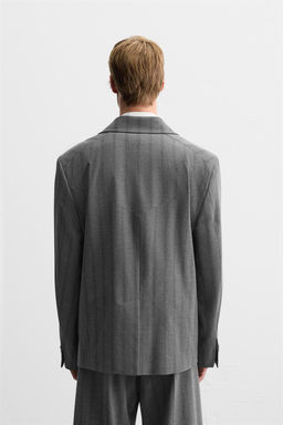 STRIPED SUIT BLAZER - Zara фото 3