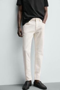 JEANS SLIM FIT B?SICO / Blanco