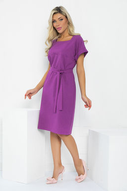 Платье Лика (темно-сиреневое) П11957