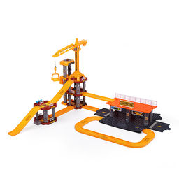 Парковка "Приключения на стройке" (125 предметов) в коробке