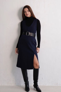 Сарафан базовый с разрезом - Martichelli фото 32