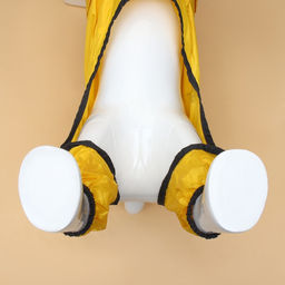 Комбинезон для собак, демисезонный с козырьком, размер 3ХL (ДС 50, Ог 67, ОШ 51 см), жёлтый - Simaland фото 14