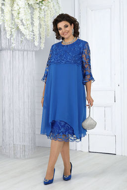 Платье Ninele 7431-Р темно-синий - Mira fashion фото 1282