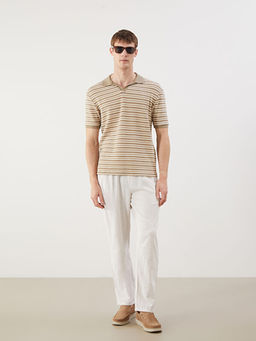 Polo Yaka ?izgili Erkek Ti??rt