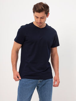 Футболка мужская короткий рукав GREG G146-KO-SA-S5106 (т.синий)  фото 4