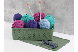 Корзинка с крышкой 7,5 л 35*24,5*10,5 см Береста оливковая - Elan gallery фото 14