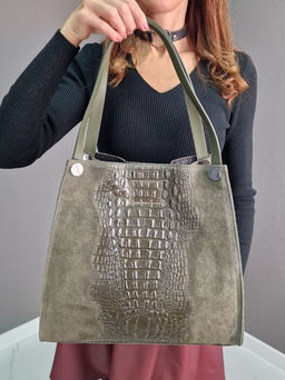 Сумка женская из телячьей кожи